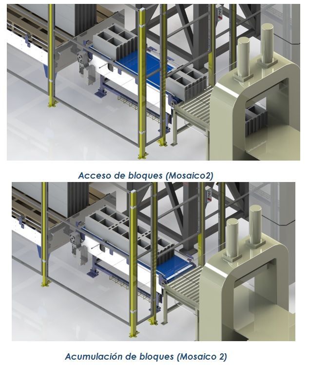 Robot bloques hormigon