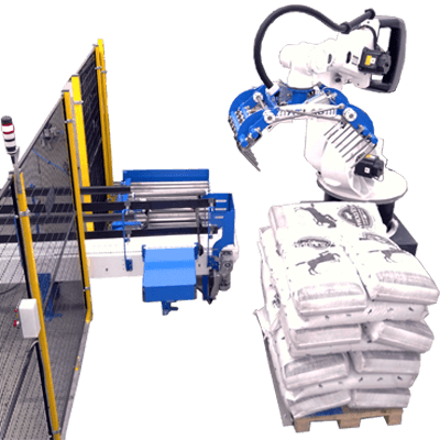 robot paletizador de sacos
