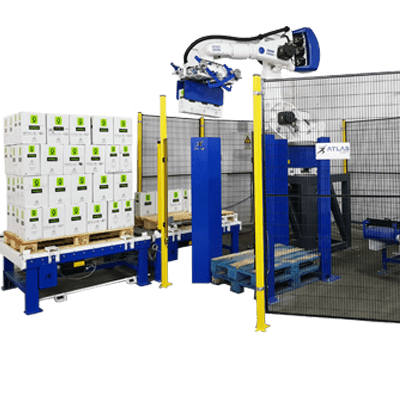 Robot paletizador de cajas